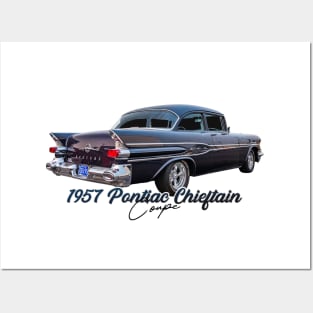 1957 Pontiac Chieftain Coupe Posters and Art